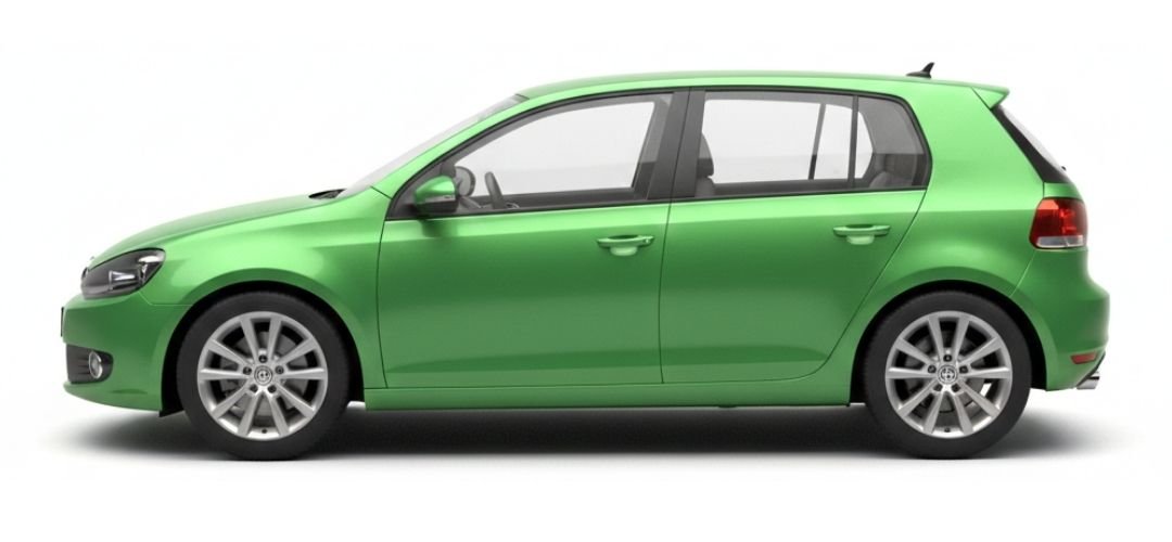 Volkswagen,GOLF VI,2010,Verde
